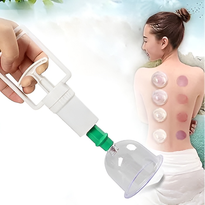 00ad7e83bd740a9ebbc0804c02d77b6d 10-Piece Hijama Cupping Therapy Set – Vacuum Suction Massage Cups with Pull-Out Pump | Pain Relief, Blood Circulation, R - Image 2