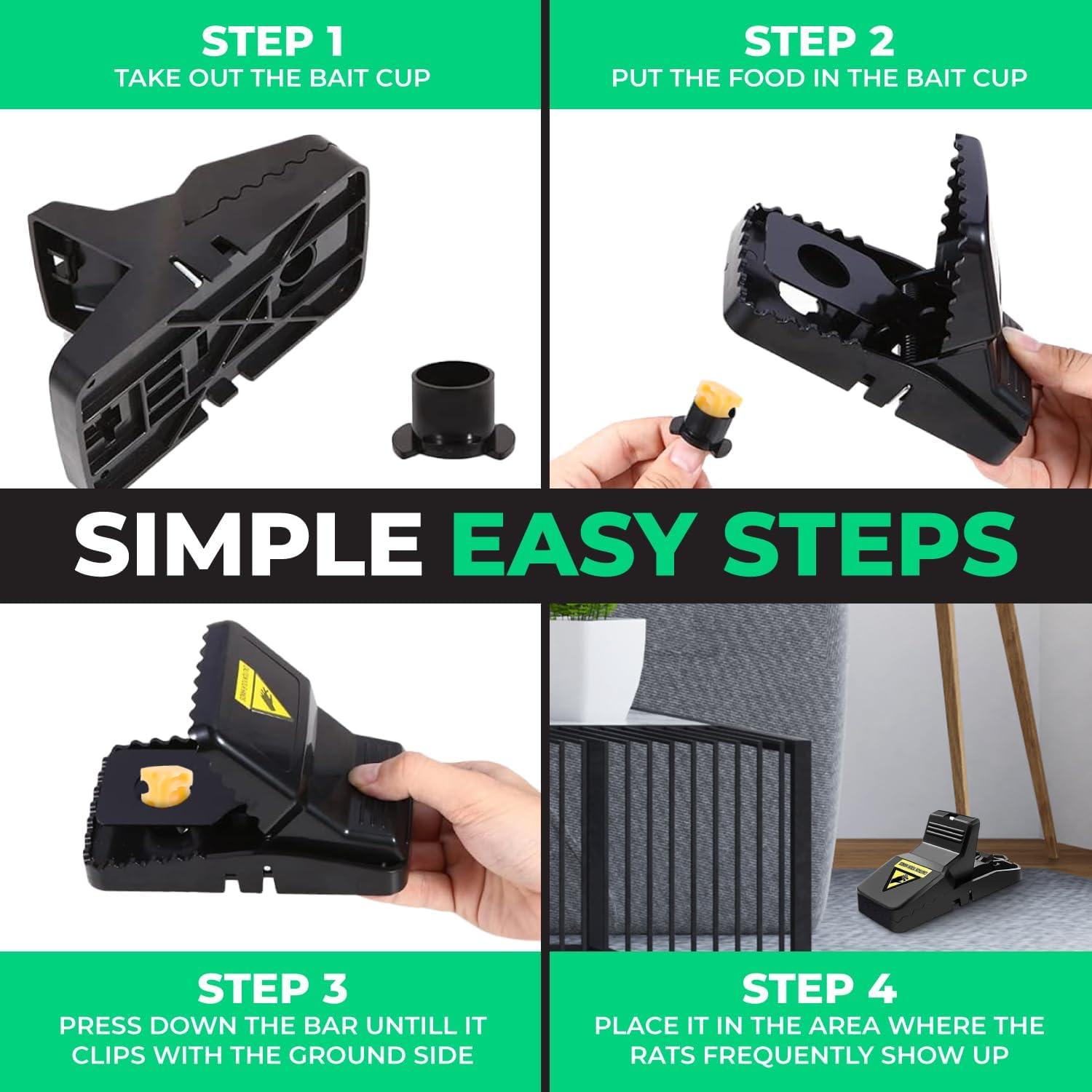 015b5a2bcf73aed350599184fa63ed3a Heavy Duty Reusable Plastic Mouse Trap – Durable & Safe Mouse Catcher for Effective Rodent Control - Image 2