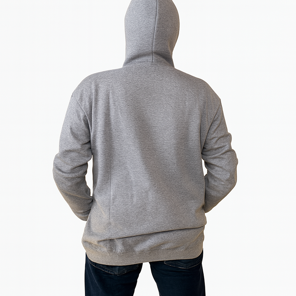 01e35805c12e9e10f854125ab22d927a New Summer Collection Full Grey Hoodie Cute Cat Printed For Girl And Boys - Image 3