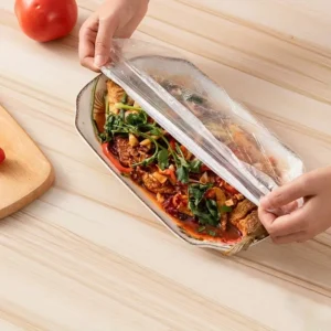 Disposable Plastic Wrap Covers Elastic Tight Food Grade Fresh Keeping Dust Proof Insect Proof Kitchen Accessories