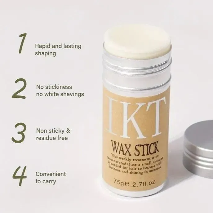 041c522877c07b1d2ce935daa71a2b4f IKT Hair Wax Stick – Strong Hold Styling Gel Cream for Men, Women & Kids, Anti-Frizz & Edge Control - Image 4