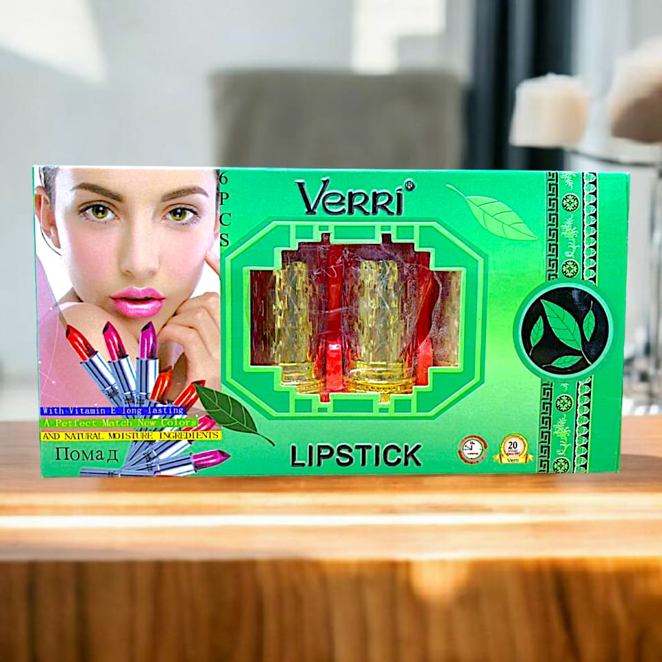 080c1fa5c26881211d1377f8824c3d3b 6 Pcs Velvet Matte Lipstick Collection – Highly Pigmented Multicolor Lip Shades With Long-Lasting Smooth Finish For Dail - Image 3