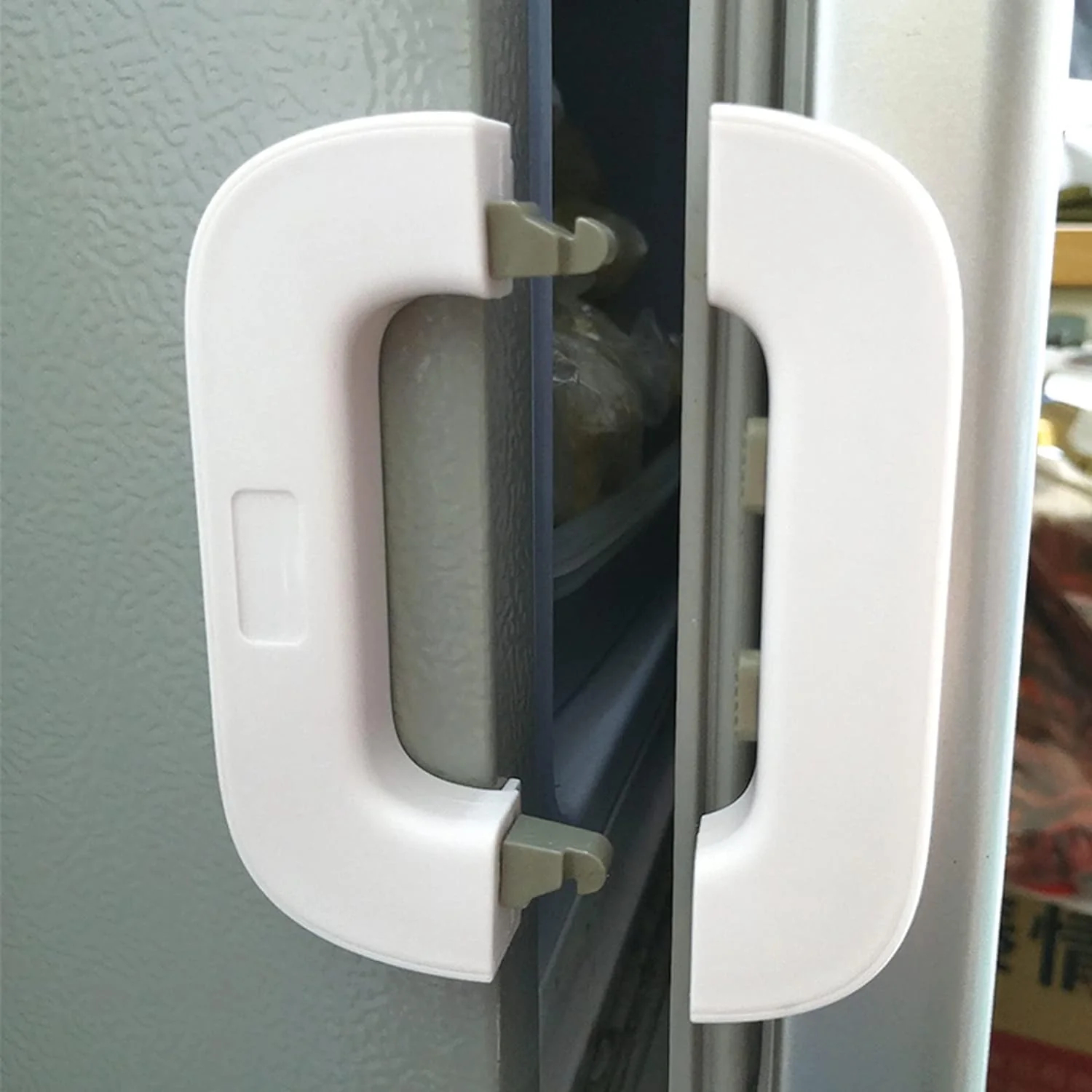 08189119ef82e47d877e193a21b8caa1 Child Safety Fridge Lock – Self Adhesive Baby Proof Lock for Refrigerator, Cabinets & Drawers | Strong, Easy Installatio - Image 3
