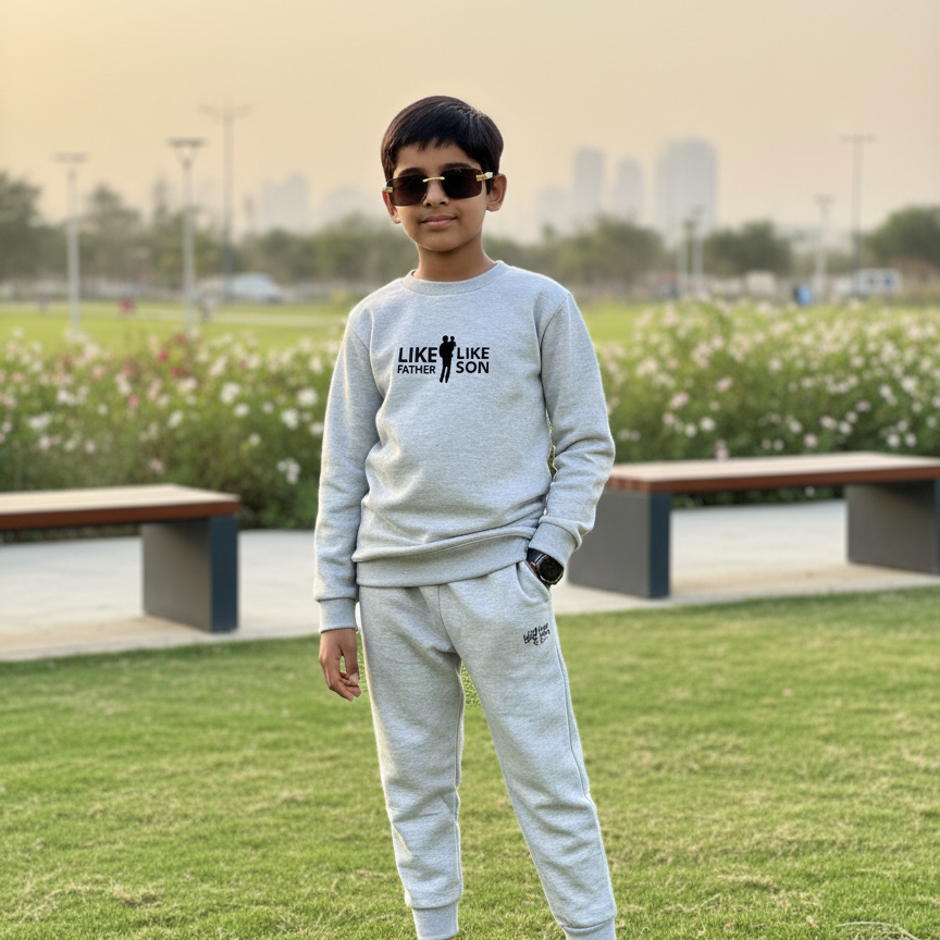 09312089649ee01536bc7a17d2174022 HERMAIN BANTVA Winter Kids Tracksuit | Stylish Sweatshirt & Trouser Set for Boys & Girls – Cozy, Warm & Trendy Outfit FO