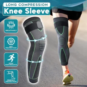1 Pair - Knee Compression Support Sleeve Elastic Knee Brace For Pain Relief Sports Protection And Joint Stability (Rando