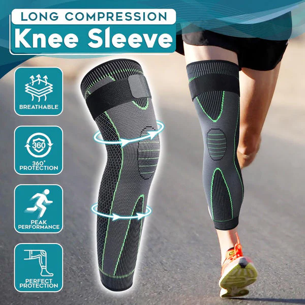 0a3c9f94403c381856c75e94be26f91b 1 Pair - Knee Compression Support Sleeve Elastic Knee Brace For Pain Relief Sports Protection And Joint Stability (Rando