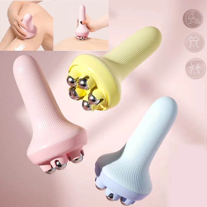 0a66d2b24bcfc5a46d820019b552ff46 360 Roller Manual Massager | Handheld Massage Ball | Full Body Pain Relief | Neck, Back, Shoulder, Leg & Foot - Image 4