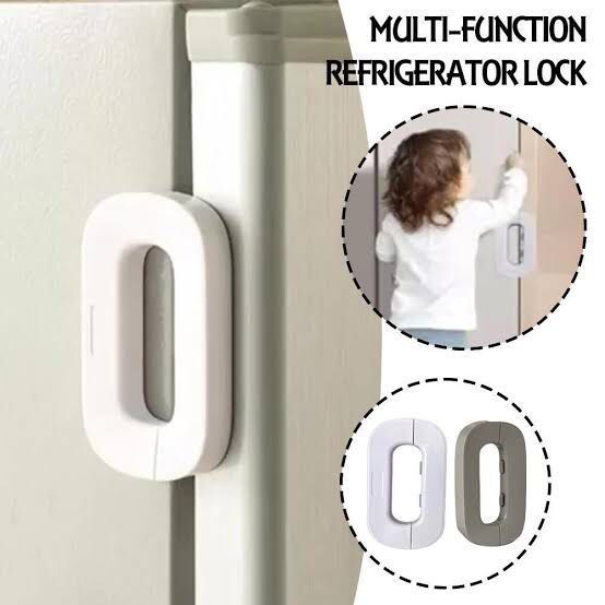 0ab56d84fdff4cc8db557c192474257e Child Safety Refrigerator Door Lock – No-Drill Latch to Prevent Kids & Pets Access - Image 2