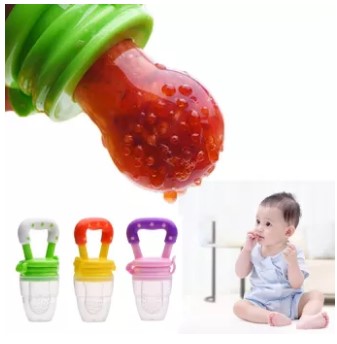 Baby Solid Baby Fruit Pacifier Fresh Fruit Feeder Infant Teething Toy Nibbler Teether Pacifier Safe Silicone Pacifier (r