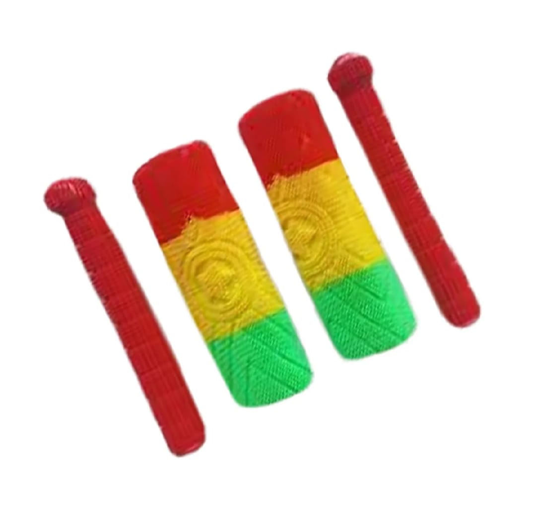 0e2e639fbc2e923e23ffab36f746345b Rubber Bike Handle Grip Cover With Clutch And Brake Cover Providing Durable Quality Comfortable Use (Random Color) - Image 2