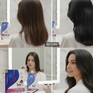 INGV Hair Color Cream 1000ml (500ml + 500ml) – Salon-Quality Hair Dye, Rich Pigment, Long-Lasting Color, Smooth Applicat