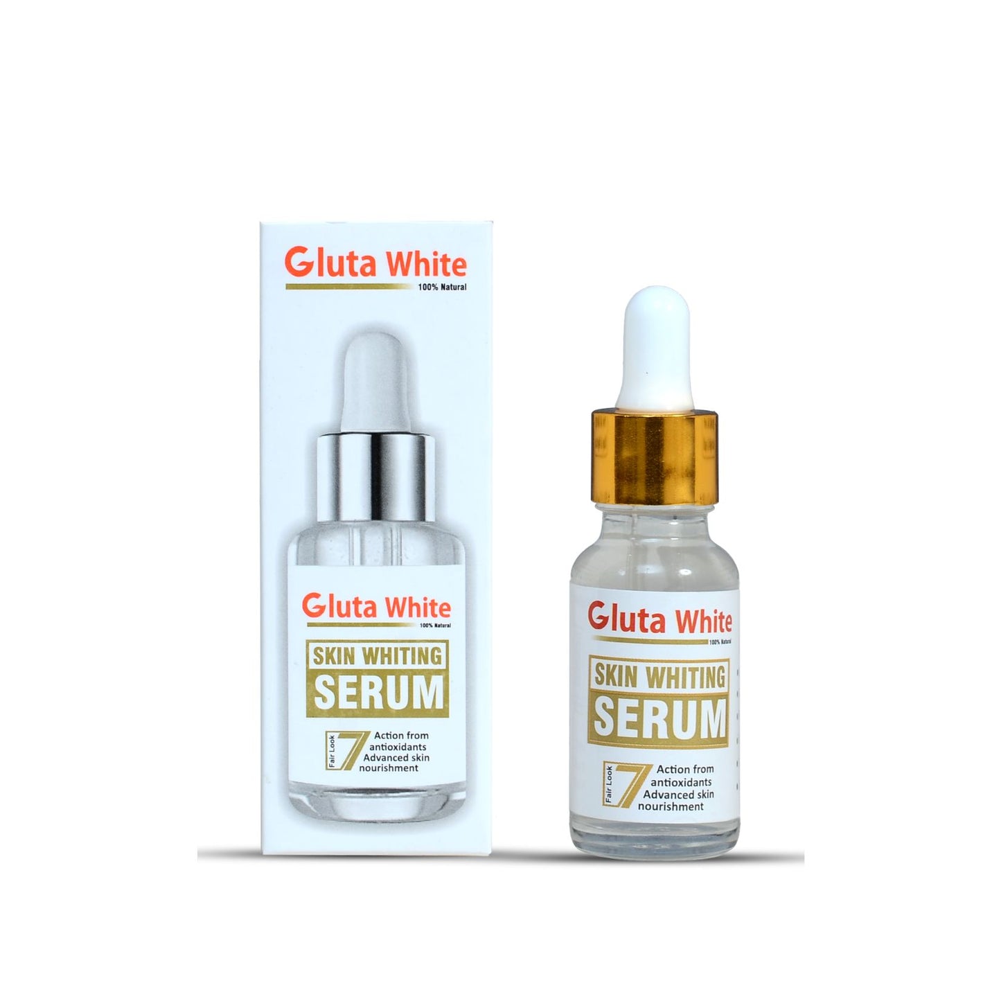 0ffee1b5483fa31cb9ecd7a69c8118a9 Gluta White Face Glowing Serum | Glutathione-Based Brightening | Hydration & Antioxidant Protection 30 Ml - Image 2