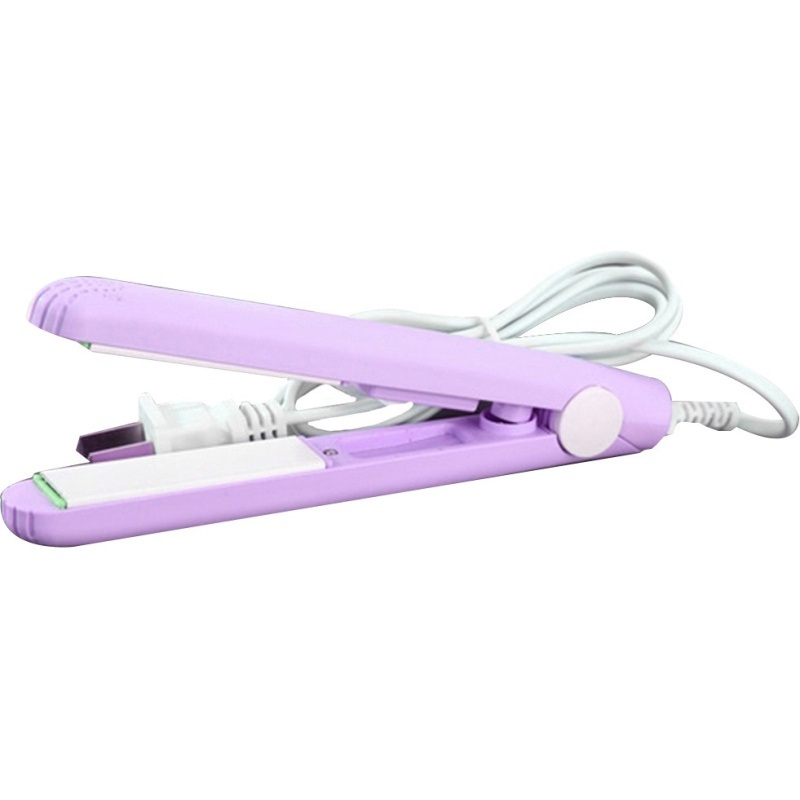 1-18 Mini Portable Hair Straightner / Air Smooth, Silky, Frizz-free And Healthy. (with Packing Box) (random Color) - Image 2
