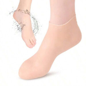 Silicone Jelly Socks Gel Moisturizing Socks Foot Care Protector Silicone Moisturizing Gel Heel Socks 1 Pair - Silicone H