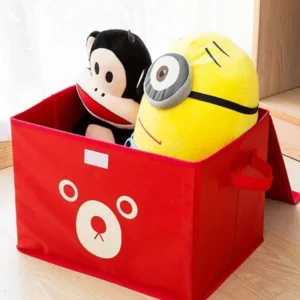 Panda Box - Storage Box - Cartoon Storage Box - Multipurpose Foldable Cube Storage Bin for Kids | Adorable Panda / Anima