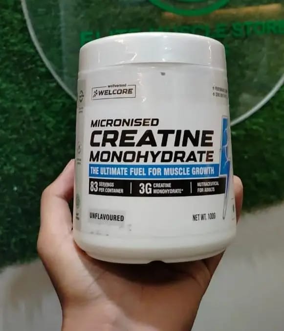 10c166ccdef02d81b7153d81b5781ec6 Wellcore Micronised Creatine Monohydrate 83 Servings Perfect Choice For Daily Fitness Needs - 250g - Image 4