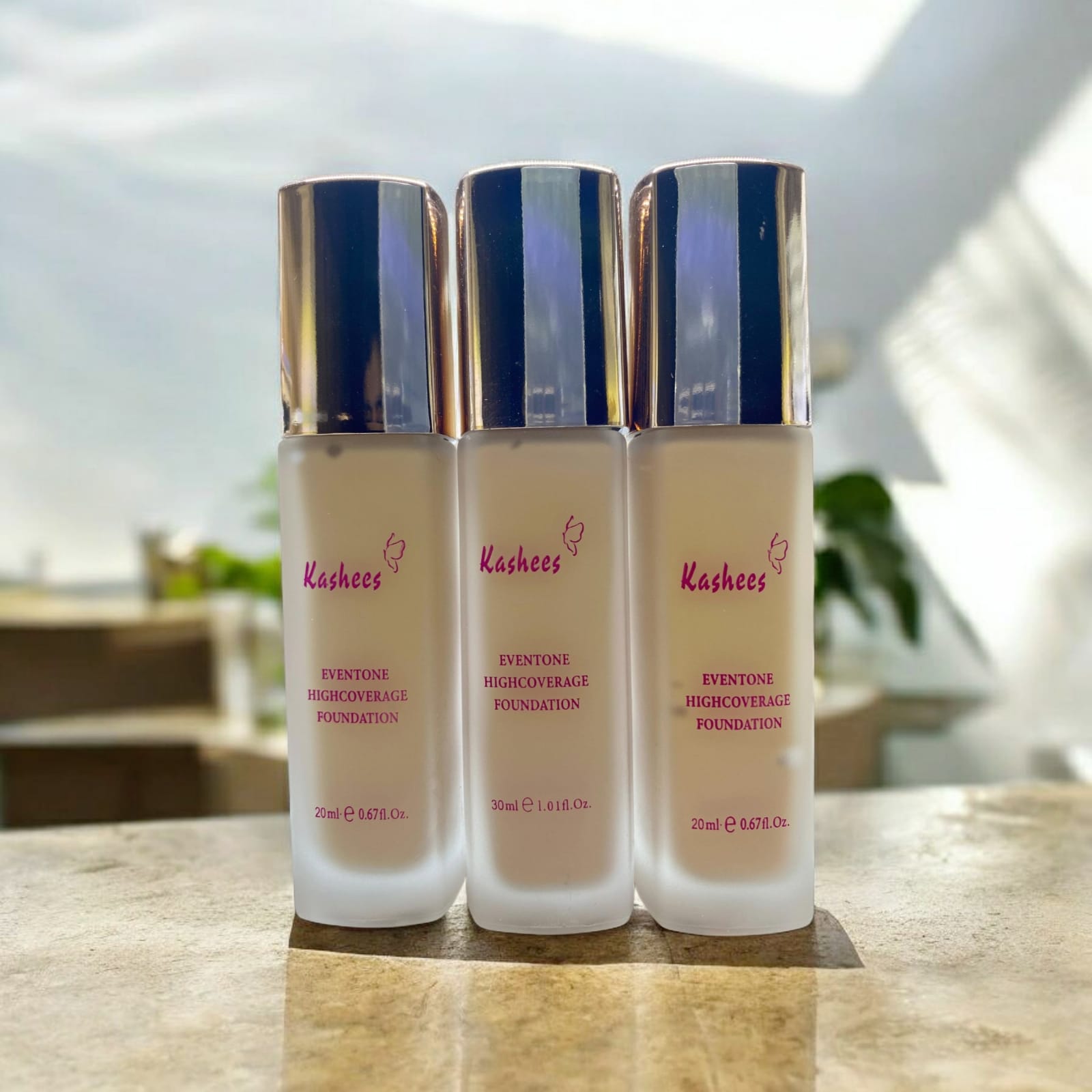153c1a35d84bc74c31db5ed01d7a58f2 Kashee’s 24 Hrs High Coverage Foundation 20ml | Long Lasting Matte Finish | Lightweight Full Coverage Liquid Foundation - Image 2