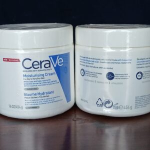 CeraVe Moisturizing Cream | Deep Hydration for Dry to Very Dry Skin | With Ceramides & Hyaluronic Acid | 48-Hour Moistur