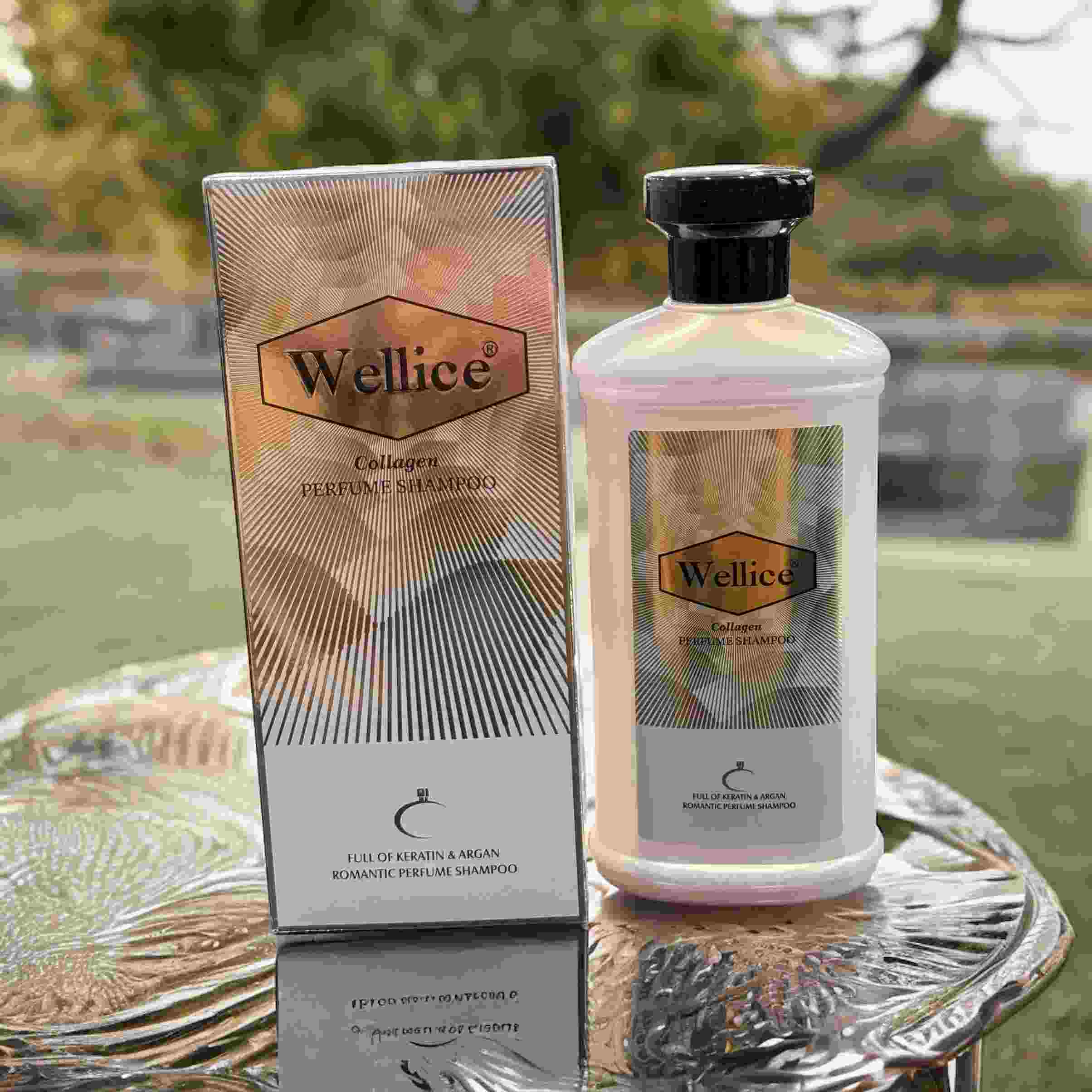 157a0e2541df8dad855b6a26b9a9a2dd Wellice Collagen Perfume Shampoo – Strengthening Formula with Long-Lasting Fragrance for Smooth & Shiny Hair
