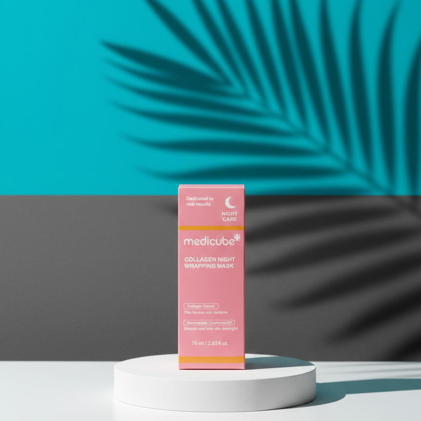 15e54be92f87fa72f242b06258e6cfcf Medicube Collagen Night Wrapping Mask Overnight Elasticity And Hydration Peel Off Mask Providing Gentle Care - 75ML