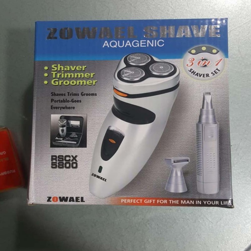 1602687982_Untitled-1 ZOWAEL RSCX 5800 Aquagenic Shaver, Trimmer & Groomer - Image 2