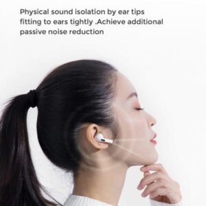 JOYROOM Pro 2 Airpods – Wireless Bluetooth Earbuds with ANC, Premium Sound, Silicone Case – Pro 2 Earbuds for iOS &