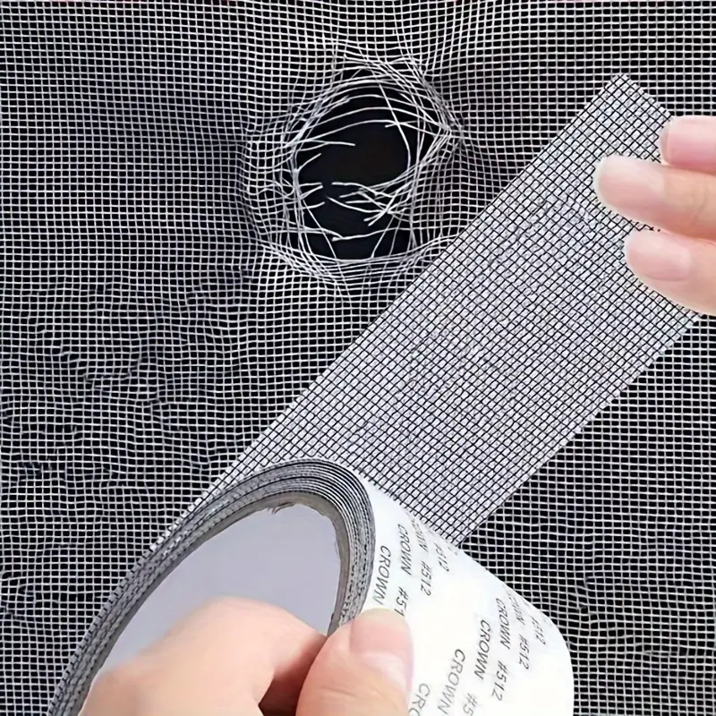 1710574115284-7da75d8a38c5497198f3d93b4686e6ba-goods Mesh Roll Tape Window Screen Repair Patch | Keep Mosquitoes Out with Our Anti-Insect, Self-Adhesive Mesh Patch Tape - 2