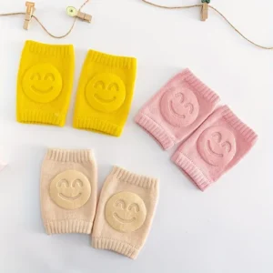 02 Pcs ( Pair ) - Soft & Protective Baby Knee Pads – Cushioned Support for Crawling Infants & Active Toddlers -