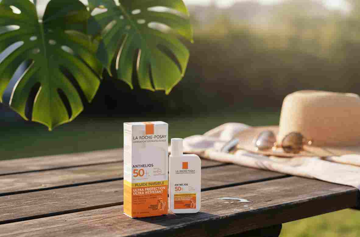 17241eeee9dbdeb5280ba34665178636 La Roche-Posay Anthelios Invisible Fluid SPF50+ – Ultra-Light, High UV Protection Sunscreen for Sensitive Skin with Mexo - Image 2