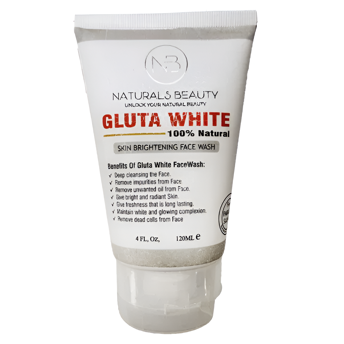 1758003559-68c90167c4d05-imgi_586_GlutaWhite-Picsart-AiImageEnhancer-1 Gluta Skin Brightening Face Wash 120ml – Gentle Deep Cleanser For Radiant, Clear & Smooth Skin, Removes Dirt, Oil & Impu - Image 4