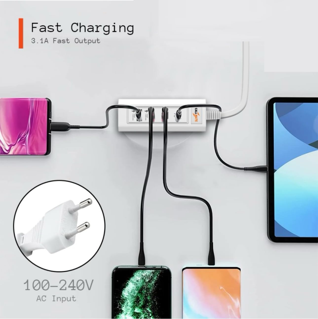 1758018547-68c93bf3d0ed5-imgi_191_615kMzbQh4L._SL1293_ PD 66W USB Fast Charger with Type-C Cable – 5.1A High-Speed Charging Adapter - Image 2