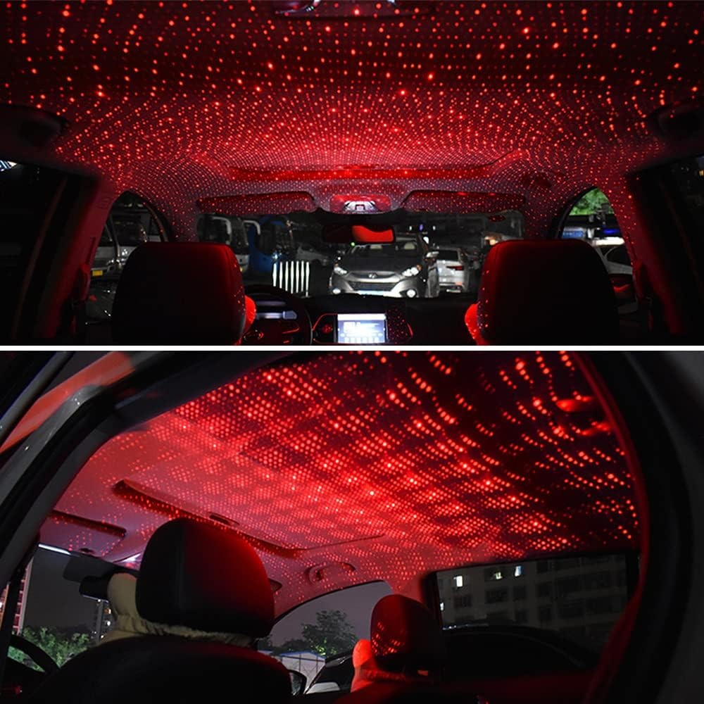183f2f251b0649703151a6c818d67c10 LED Galaxy Star Light – USB Powered Rotating Starry Sky Laser Night Light For Bedroom Car Roof And Ceiling Decoration – - Image 2