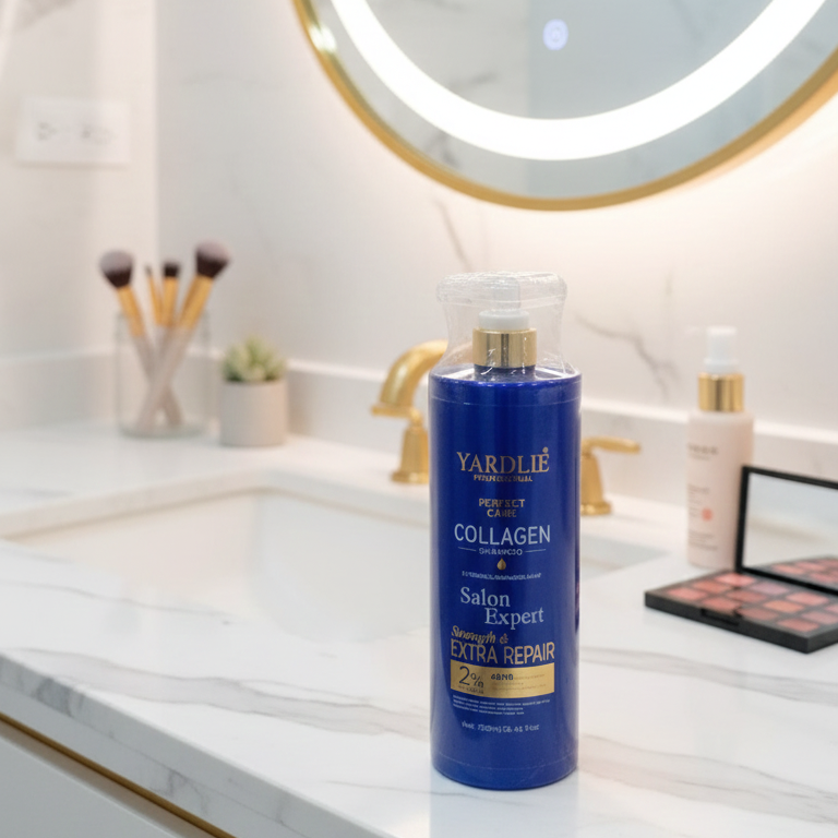 1849d29cf8147ad6f761e5d643706f24 Yardlie Collagen Shampoo | Professional Perfect Care | 750 ml | For Extremely Damaged Hair - Image 2