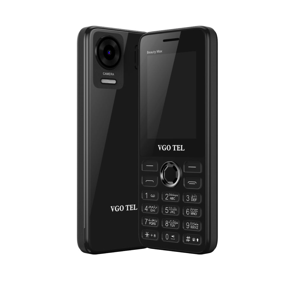185f4511f06279dc22bc3b4edb2e497f VGO TEL Beauty Max Feature Phone | 2.4" Display | Dual SIM | Digital Camera with Flash | Long-Lasting Battery & Slim Gla - Image 2