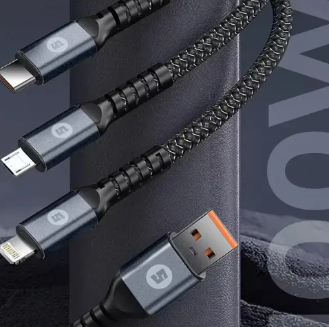 192ad0a6531fdd482d0128fe9936e89c 3-in-1 Charge & Sync Cable | Fast Charging + Data Transfer + Multi-Device Compatibility