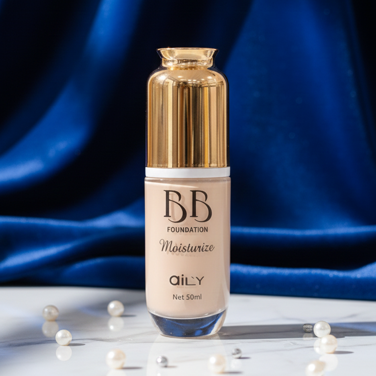 1ae4e7f7e99d9bb6b563d539bb61e8e2 Aily BB Foundation – Moisturizing Liquid Foundation | 50ml | Smooth, Natural & Hydrating Coverage - Image 3