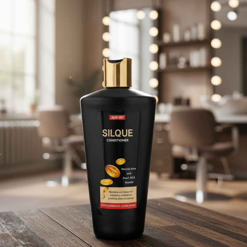 1afc1c2ba55ad092e95180af0f19bbcd Sum Art Silque Conditioner Providing Gentle Care Nourishing Formula Strengthening Quality - 150ML