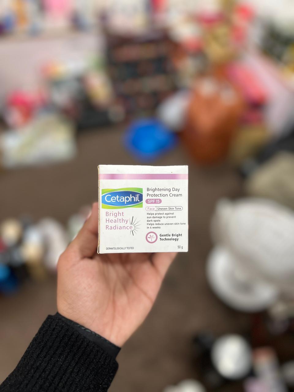 1b533bea4725e398e4c2f755a9145d22 Cetaphil Brightening Day Protection Cream | SPF 15 | 50g | Made in France | Dark Spot & Even Tone Care - Image 5