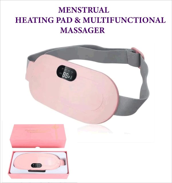 1c10dafe3e1d9faaab8211c6b1f29930 Heating Pad Women Period Pain Cramp Relief Belt | Portable Electric Menstrual Heating Pad With 3 Heat Levels & 4 Massage - Image 3