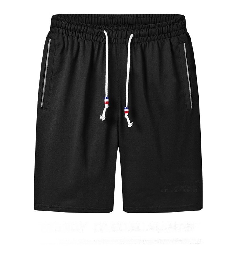Summer Basketball Designer Shorts for Men | Solid Color | Breathable Drawstring Loose | Casual Short | High Quality [Bla