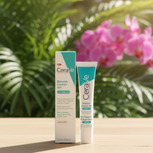 CeraVe Blemish Control Gel (40ml) with AHA & BHA - Salicylic Acid Acne Treatment to Clear Breakouts, Minimize Pores & Re