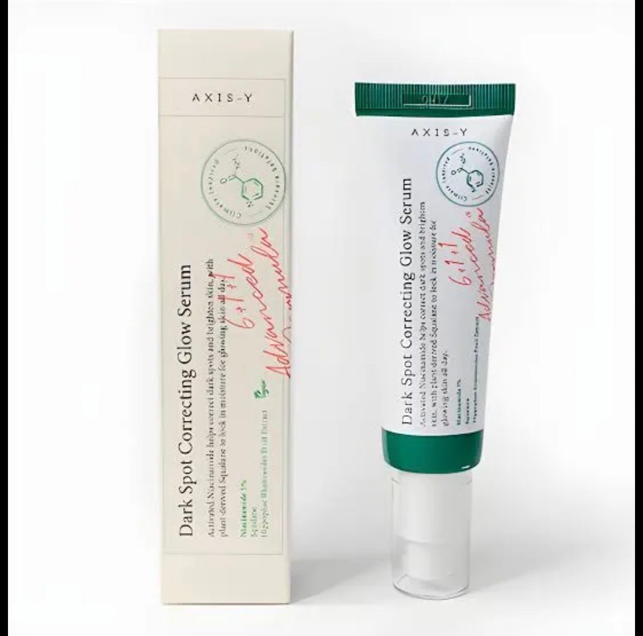 1f71a07ce301e7247ce14b6b922cd26c Axis Y Dark Spot Correcting Glow Serum With 5% Niacinamide Brightening Treatment Providing Gentle Care - 10g - Image 3