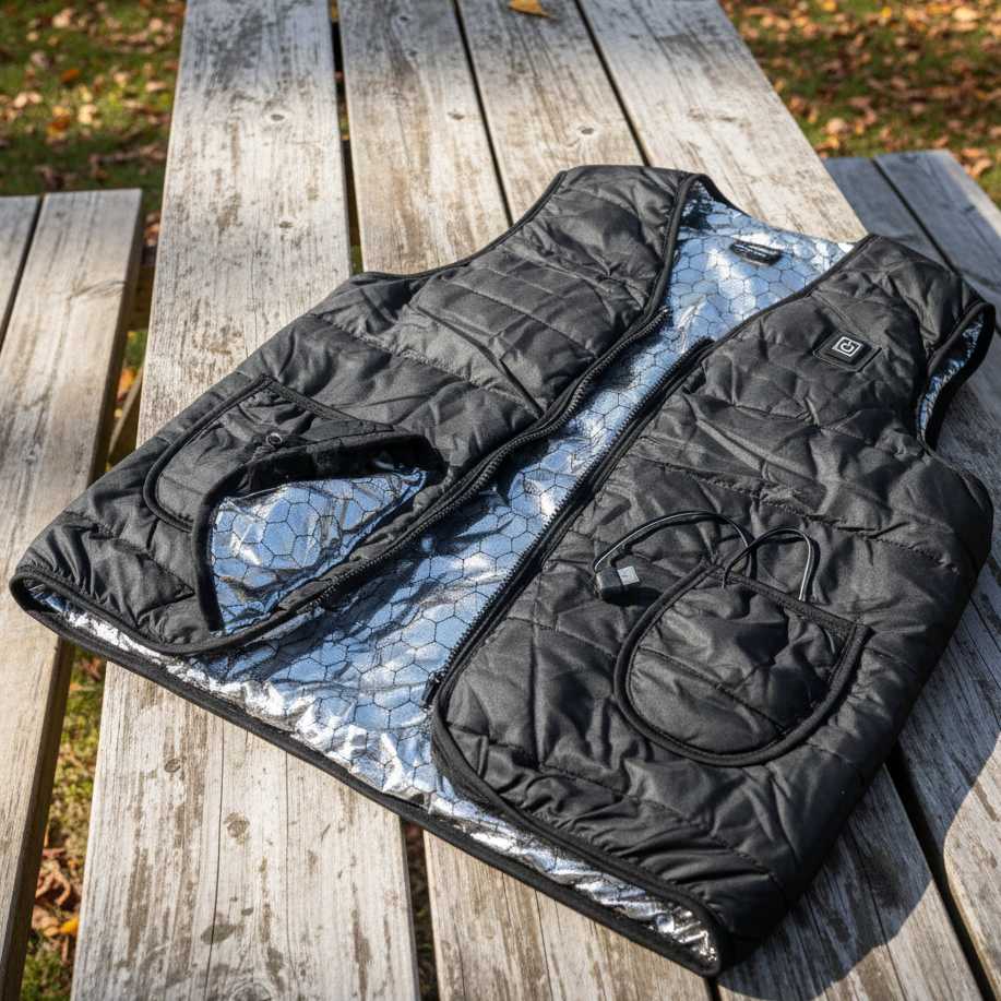 1fbb28c33e25a4a4472ca21e927752b8 Heated Thermostatic Vest Safety USB Charging Heating And Constant Temperature Comfortable Wear - Image 2