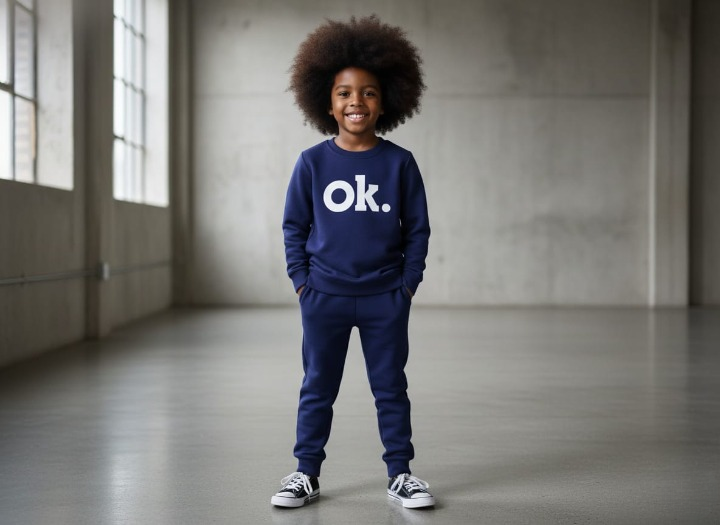 20b5438e9f9066426c3c965e67f079e0 OK Printed Sweatshirt & Pajama Trouser Tracksuit for Kids | Winter Warm Fleece Clothing Set Outfit for Boys & Girls – Co - Image 2