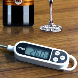 Digital Heat Absorbent Food Thermometer | Instant-Read Probe for Cooking, Grilling, BBQ, Frying, Baking & Kitchen Use |