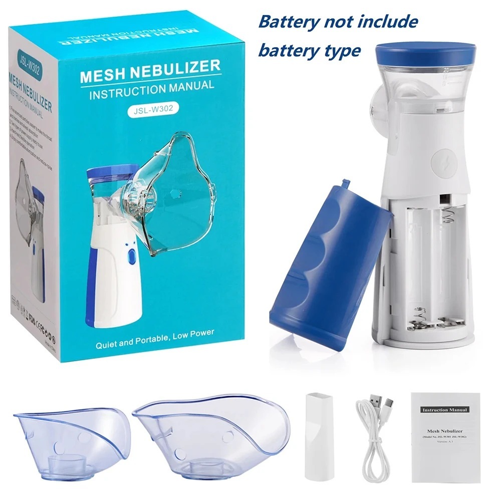 22cf64584cc3fd379e0cdd334b0f1660 Mesh Nebulizer Battery Operated Silent Operation Compact Design Perfect Choice For Daily Breathing And Health Care Needs