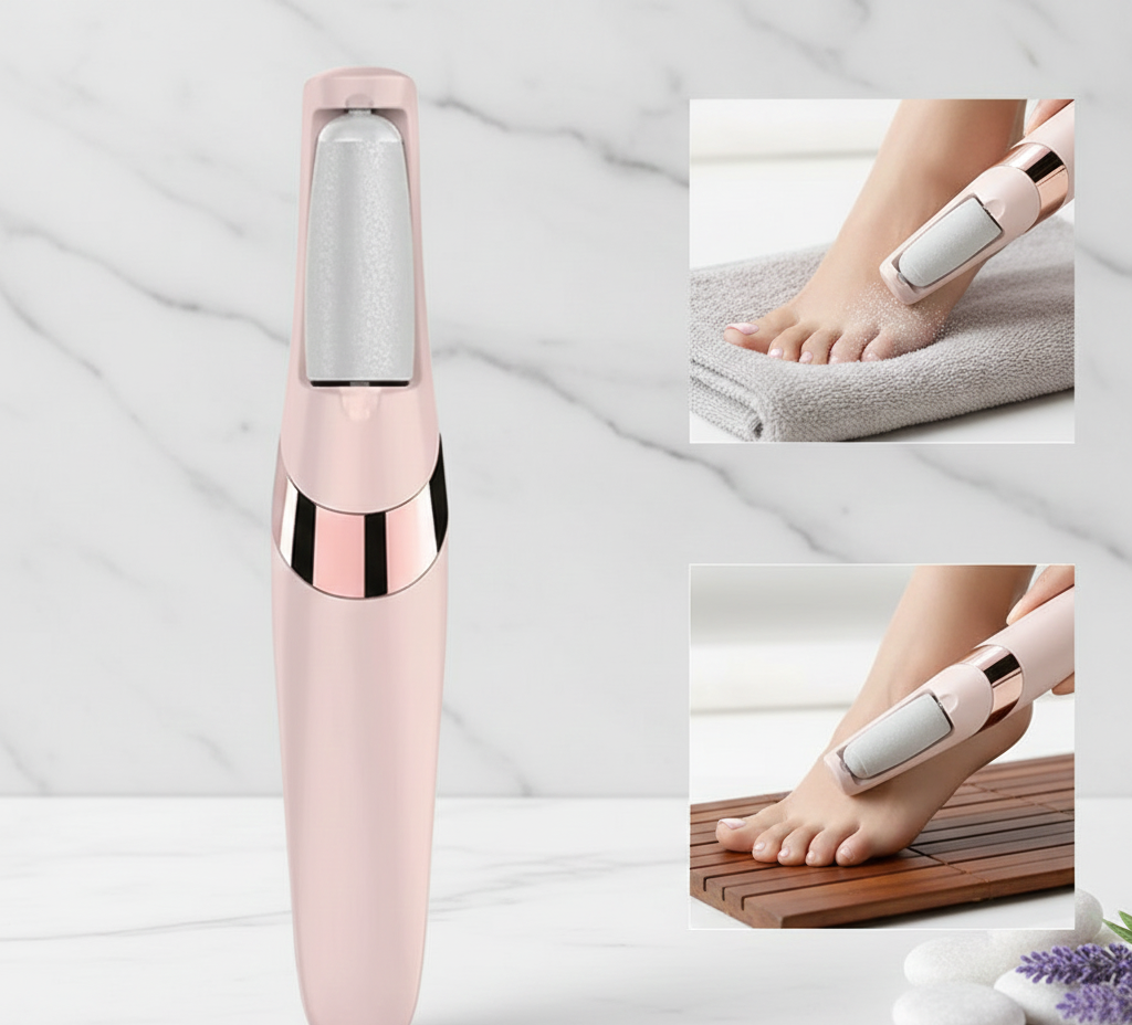 230ba84f9ad029f04db2cd9cba888493 Rechargeable Electric Pedi Foot Filer – Powerful Callus Remover for Cracked Heels & Dead Skin | Smooth, Soft & Salon-Qua - Image 4