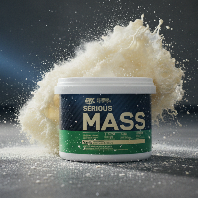 231d507800c779b90f58e4bd0c450393 Optimum Nutrition Serious Mass Vanilla – High-Calorie Weight Gainer With 1250 Calories, 50g Protein, 252g Carbs & Added - Image 2