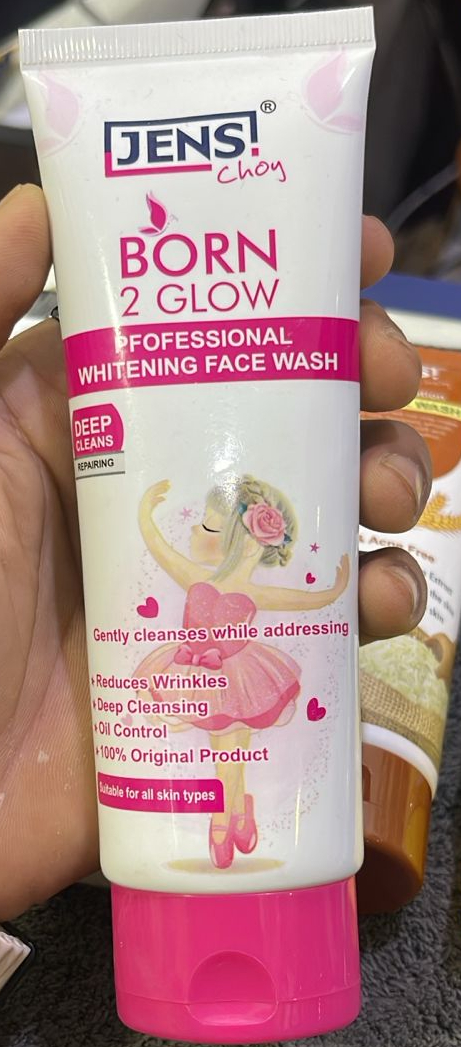 234a1d53c99343b8cbd7c38a5c5f5b13 Jens Choy Born 2 Glow Professional Whitening Face Wash Premium Quality Gentle Formula For Daily Skin Care And Bright App - Image 4