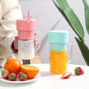 Crusher Juicer - Mug Shaped Portable Blender With Straw | Portable Blender,Juicer Portable Outdoor Juicing Cup | Home Mi